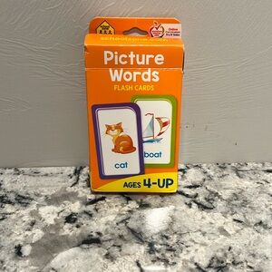 Flash cards Ages 4 and up